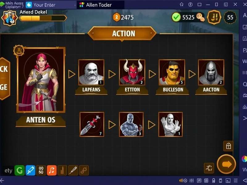 Andhra Aces Gladiator progression system